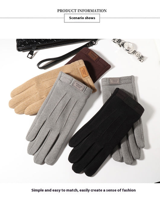 Guantes de Invierno para Hombre con Forro Polar Térmico, Impermeables y Compatible con Pantalla Táctil - Image 30
