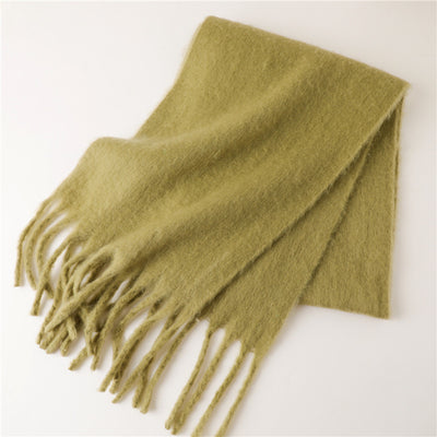 Bufanda Térmica Versátil con Borlas Extendidas para Invierno - Image 41