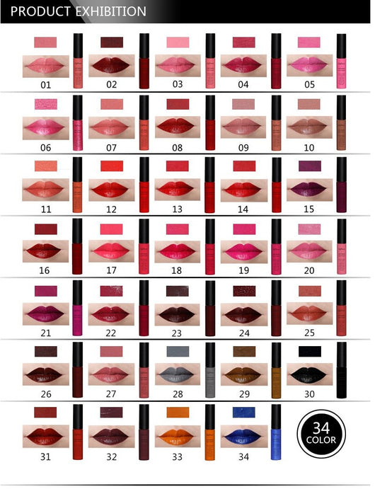 Labial Mate Qibest - Color Intenso y Larga Duración - Image 7