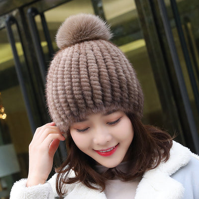 Gorro de Piel de Visón Coreano Premium - Calidez y Lujo - Image 16