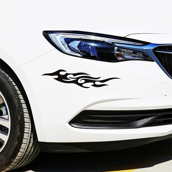 Pegatina Reflectante Llamas para Auto - Cobertor de Rayaduras con Estilo Personalizado