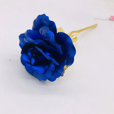 Conjunto de Rosas Doradas Luminosas 24K - Image 10