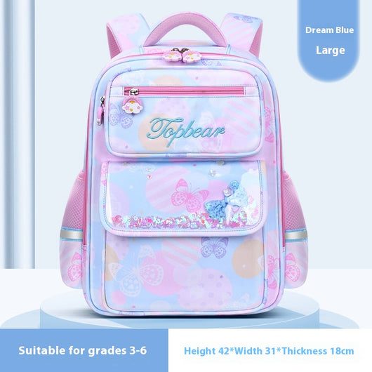 Mochila Escolar Infantil con Protección Dorsal y Gran Capacidad - Image 2