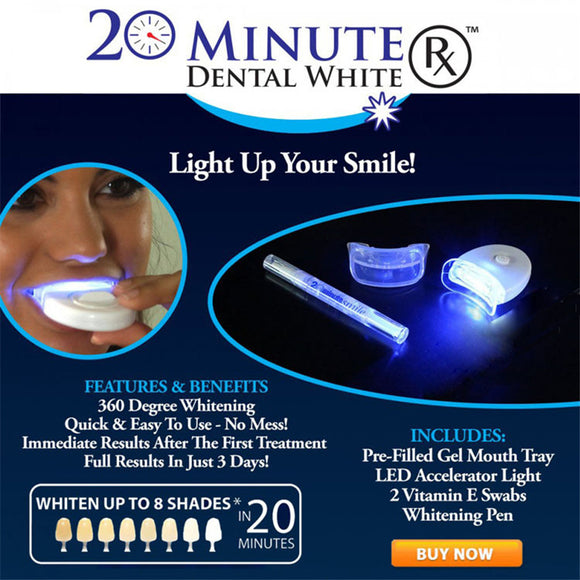 Blanqueador Dental con Luz Fría LED