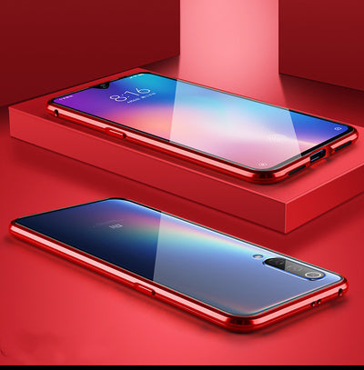 Funda Magnética de Cristal Doble Cara para Móvil con Arroz Rojo - Image 6