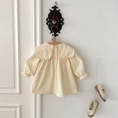 Vestido Infantil Coreano con Bordado de Conejo Animado - Image 19