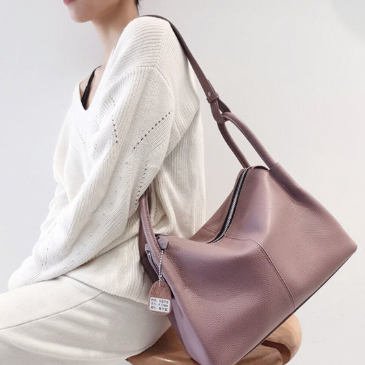 Bolso Tote Retro de Gran Capacidad para Uso Diario