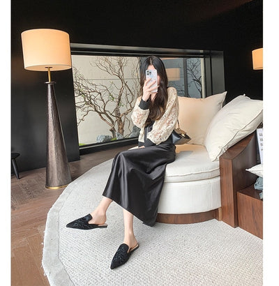 Pantuflas Bordadas Baotou Estilo Nacional para Mujer - Comodidad de Verano - Image 12