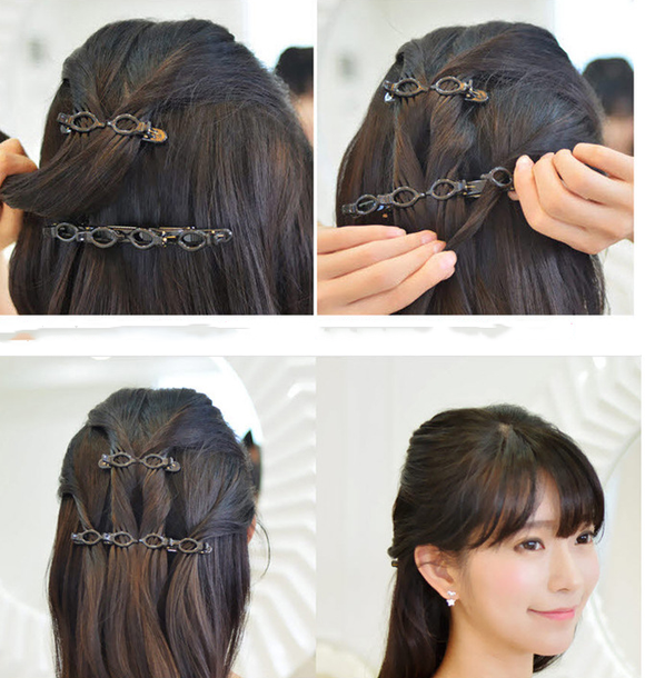 Prendedor de Cabello Flequillo - Accesorio Fijador Instantáneo
