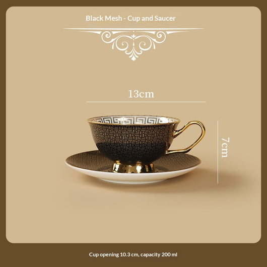 Juego de Taza y Plato de Cerámica Premium con Diseño Impreso - Image 6