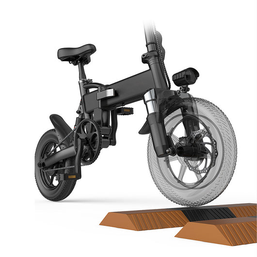 Bicicleta Eléctrica Compacta 14 Pulgadas con Batería de Litio - Image 5