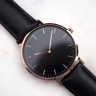 Reloj para Mujer de Correa Simple con Esfera Grande de Cuarzo - Image 10