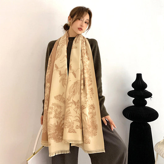 Bufanda Elegante Térmica para Mujer - Chal de Temperamento