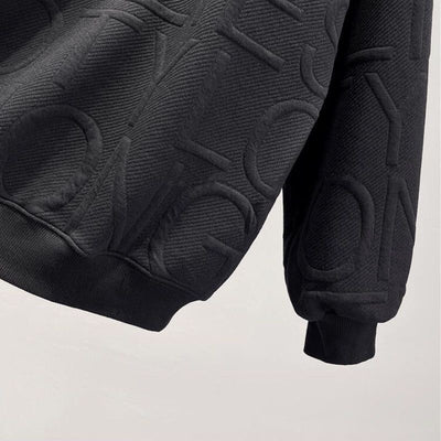 Remera Oversized con Letras 3D - Manga Larga Unisex - Image 16