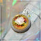 Collar de Cristal Blanco Lotus Original con Frecuencia Alta