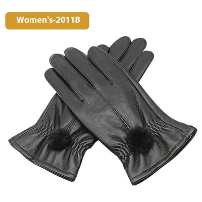 Guantes de Cuero para Mujer Invierno - Forro Polar, Impermeables y Táctiles - Image 16