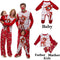 Pijamas Navideños a Juego para Toda la Familia - Estampado de Zorro Lindo