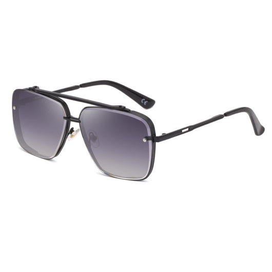 Gafas de Sol Retro Metal Cuadradas para Hombre - Estilo Vintage Trendy - Image 10