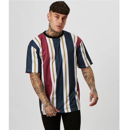 Camisa Casual de Hombre a Rayas con Botones - Image 19
