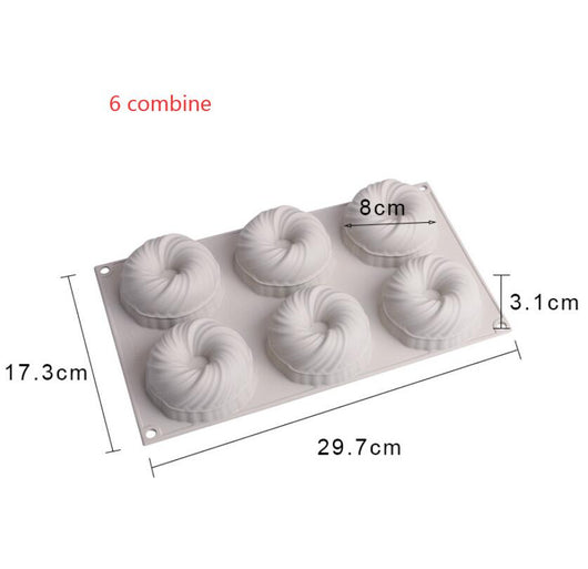 Molde de Silicona para Pasteles con Diseño de Bola de Pelo - Image 11