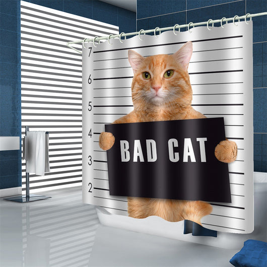 Cortina de Baño Impermeable de Poliéster Premium