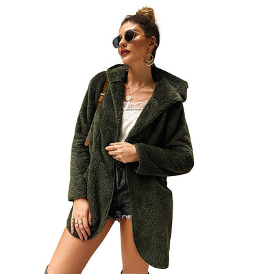 Chaqueta Acolchada con Capucha de Piel - Image 16