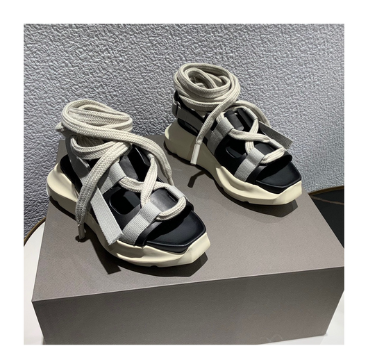 Sandalias de Moda con Punta Cuadrada y Tiras Cruzadas para Uso Casual - Image 7