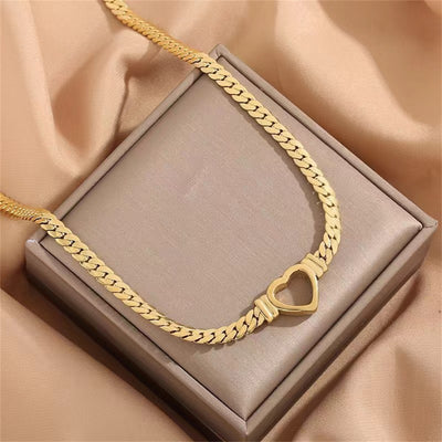 Collar Personalizable de Eslabones 'Amor' en Acero de Titanio - Image 6