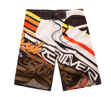 Pantalones de Playa Cortos de Secado Rápido para Hombre