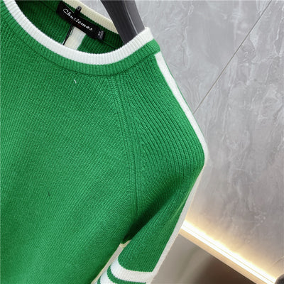 Suéter de Cuello Redondo a Rayas - Pullover Versátil para Hombre Joven - Image 27