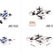 Dron Mini de Control Remoto 4 Ejes - Juguete Aéreo con Volteretas Acrobáticas