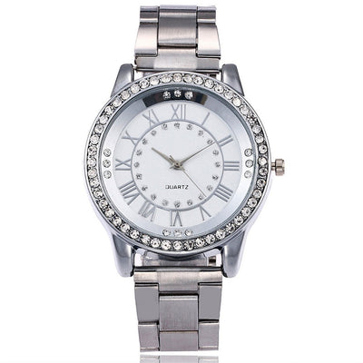 Reloj de Lujo para Mujer Vansvar Rose Gold con Cristales Brillantes - Image 7