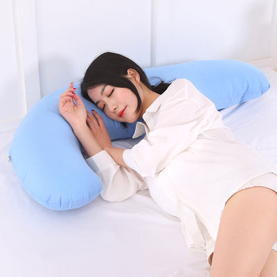 Almohada de Maternidad Multifuncional en Forma de U - Soporte para Embarazo, Lactancia y Descanso Lateral - Image 6