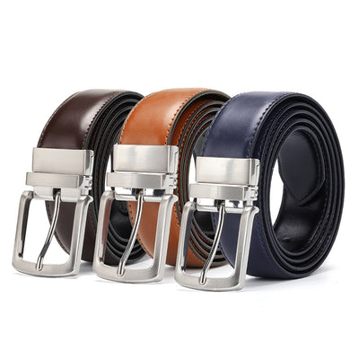 Cinturón para Hombre con Hebilla Giratoria Automática - Image 12
