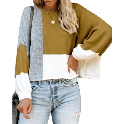 Blusa Suelta con Costuras Contrastantes - Image 8