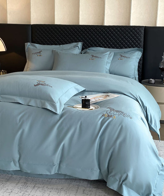 Juego de Cama Lujo Ligero Otoño Invierno 4 Piezas Acolchado Suave - Image 22
