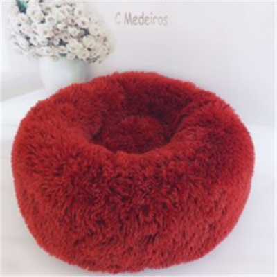 Cama Térmica Redonda de Felpa para Gatos - Invierno y Otoño - Image 18