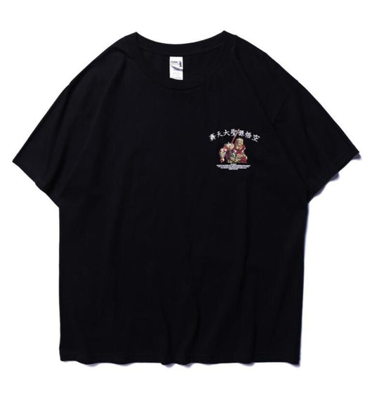 Camiseta Hip Hop Estampada de Manga Corta Unisex - Image 10
