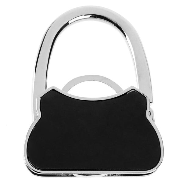 Organizador de Bolsos y Carteras con Ganchos de Cristal - Soporte Plegable Portátil