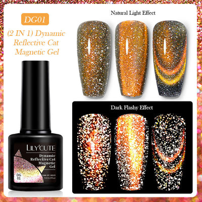 Esmalte Gel Efecto Diamante Cat Eye - Serie Brillo Cautivador - Image 6
