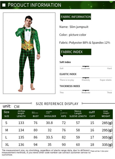 Vestido de Rendimiento con Estampado Verde del Día de San Patricio - Image 7