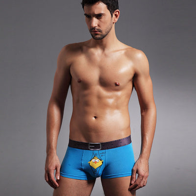 Boxer Briefs Diseño Mysterious Bird con Soporte U Convexo para Hombre - Image 11