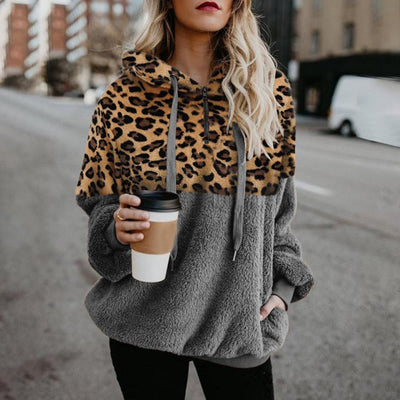 Blusa con Estampado de Leopardo y Bolsillo con Cierre - Image 6