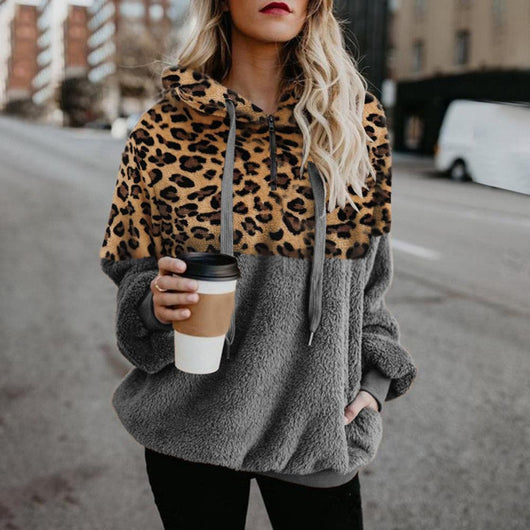 Blusa con Estampado de Leopardo y Bolsillo con Cierre - Image 6
