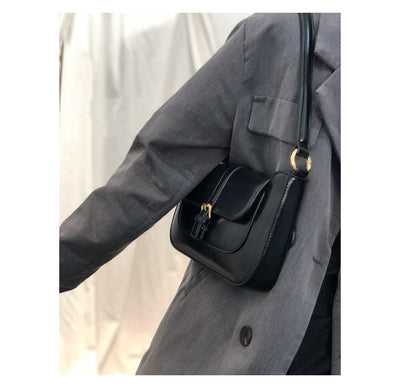 Bolso Baguette Vintage con Patrón Axilas para Mujer - Image 11