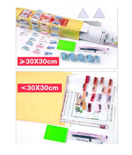 Cuadro de Diamantes 5D Chihuahua Colorido - Pintura de Diamantes DIY - Image 4