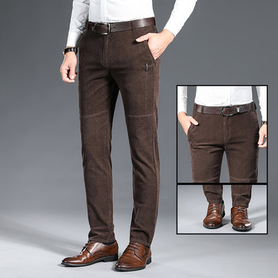 Pantalones de Pana Slim Fit Tobillo Angosto
