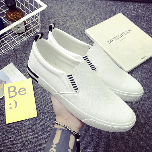 Zapatos Blancos de Cuero Elegantes