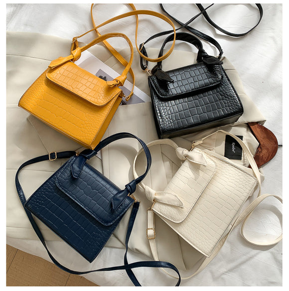 Bolsa Cuadrada Retro para Axila - Bolso Compacto Vintage para Mujer