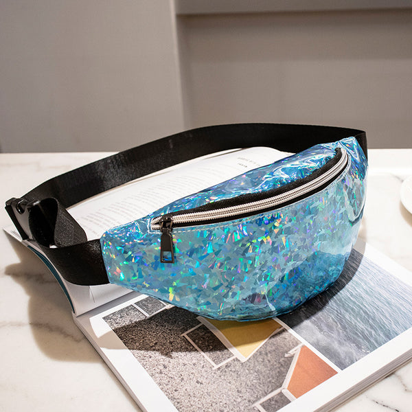 Bolso Bandolera Láser para Mujer